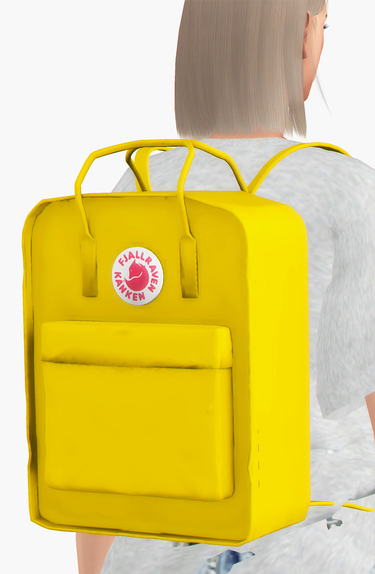 Fjallraven Kanken Backpack Sims 4 CC
