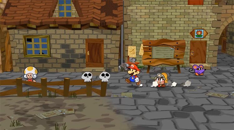 Paper Mario: The Thousand-Year Door game screenshot