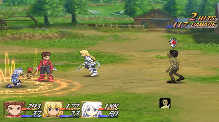 Tales of Symphonia gameplay screenshot