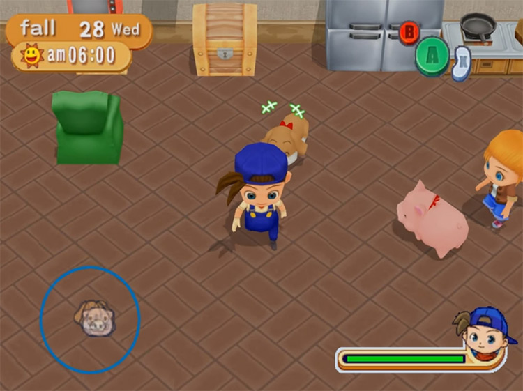 Harvest Moon: Magical Melody gameplay screenshot