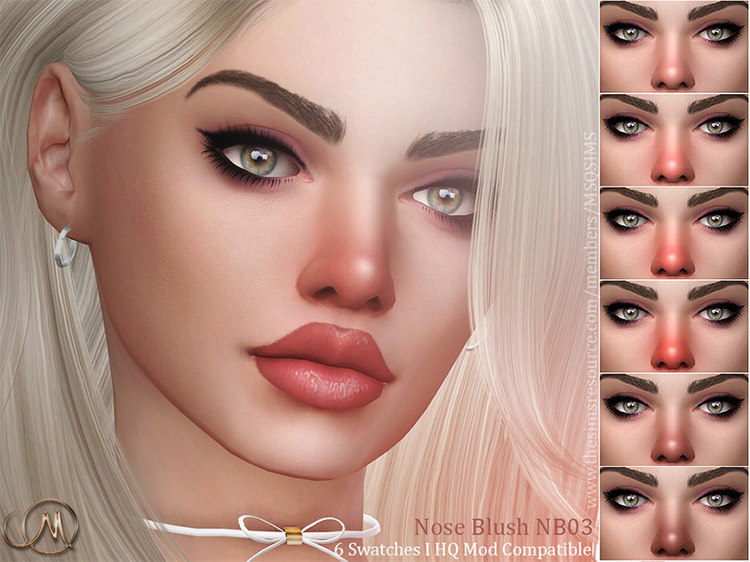 Nose Blush NB03 for Sims 4