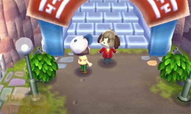 Digby in Animal Crossing New Horizons
