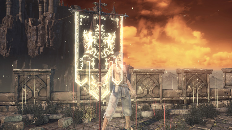 Lothric War Banner Screenshot - Dark Souls 3