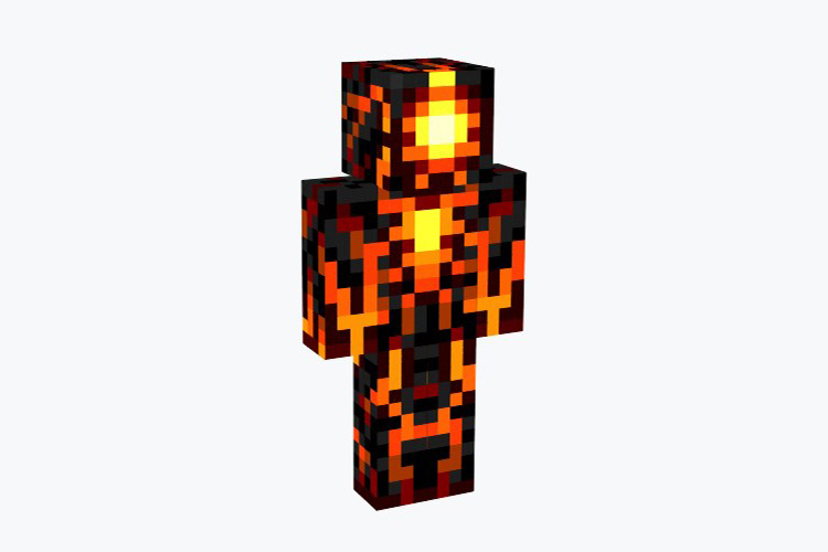 Lava Monster Minecraft Skin