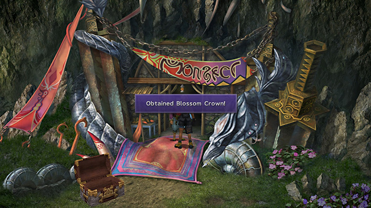 Obtaining the Blossom Crown / FFX