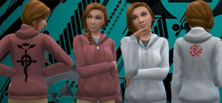 Sims Preview - Fullmetal Alchemist Sweatshirts