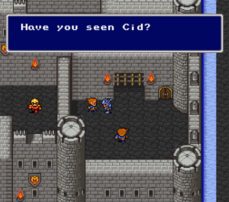 Final Fantasy IV SNES game screenshot