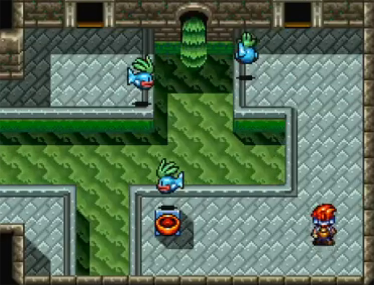 Robotrek SNES gameplay screenshot