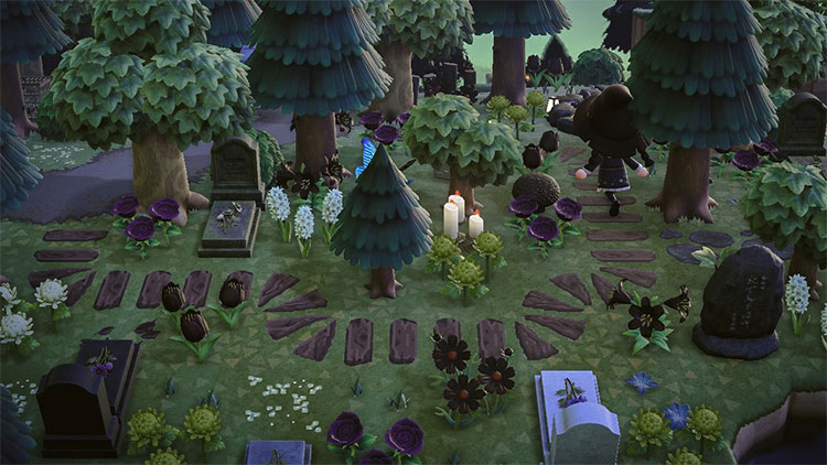 Forest Cemetery in Animal Crossing: New Horizons