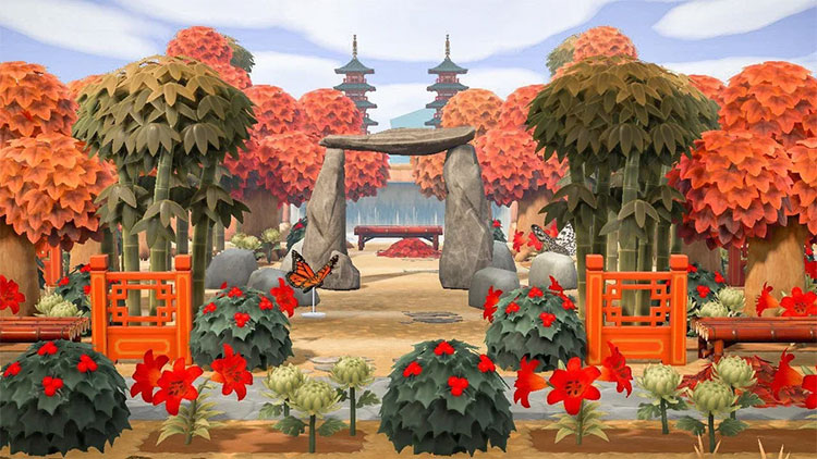 Forest Area Japanese-style - ACNH