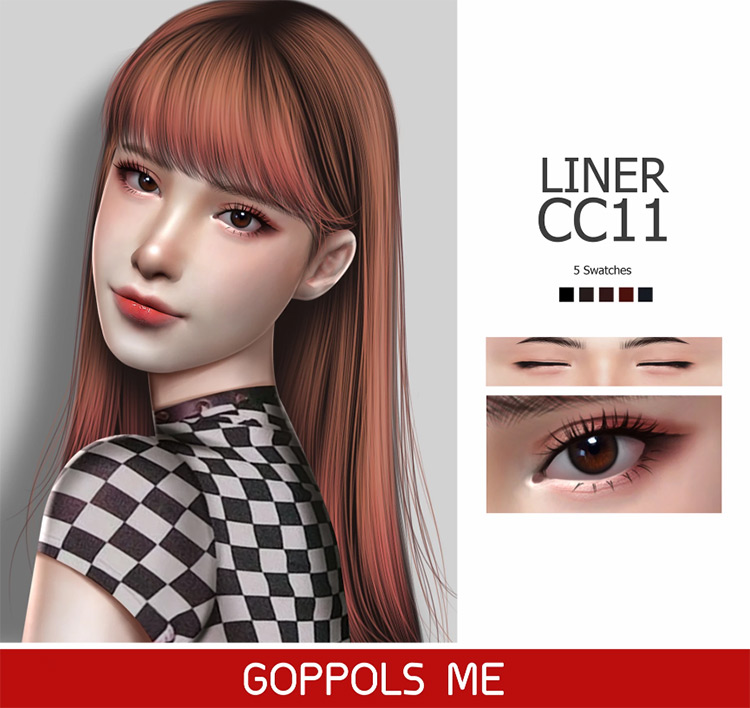 Liner CC11 Sims 4 CC