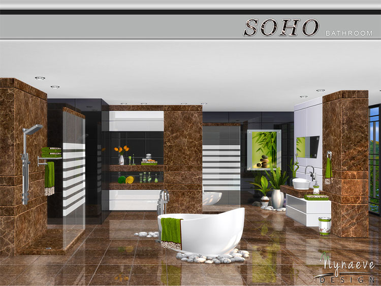 Soho Bathroom CC - TS4 Tub & Shower