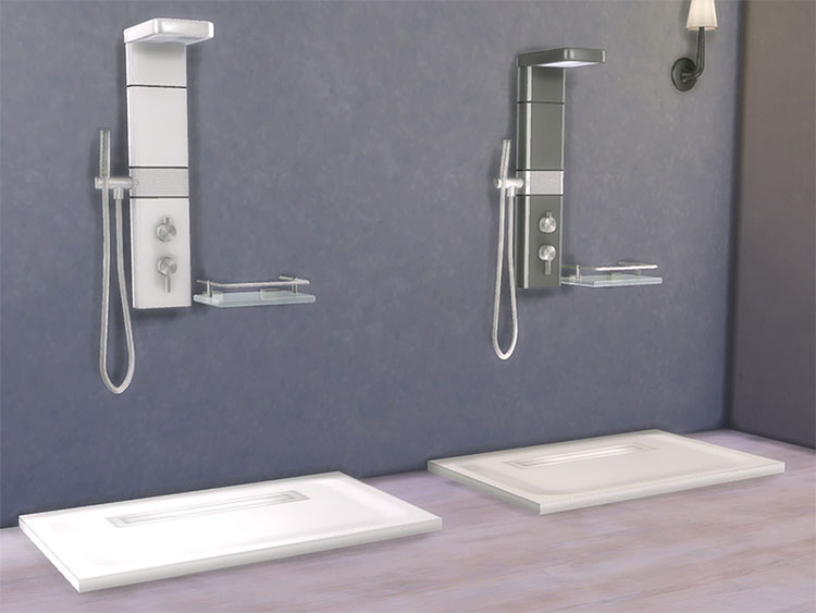 Bathroom Zing CC Set w/ Shower - TS4