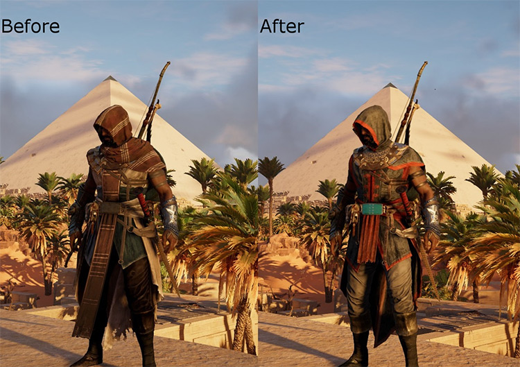 Chinese Assassin Outfit in Assassin's Creed Origins