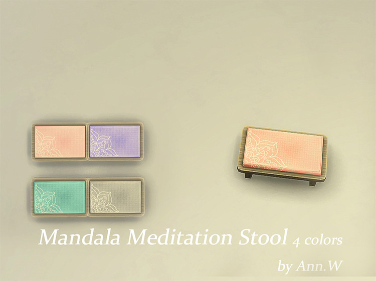 Mandala Meditation Stool CC screenshot