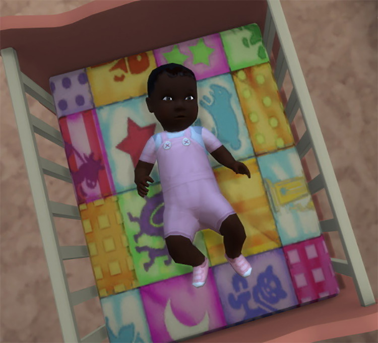Baby Overalls Sims 4 CC