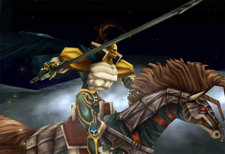 Odin Summon in Final Fantasy 9