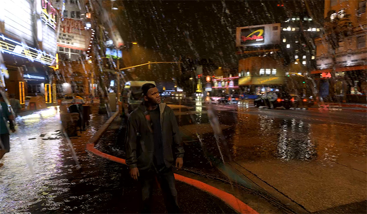 Insane Rain GTA5 mod