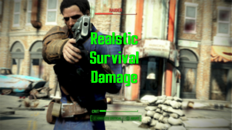 Realistic Survival Damage mod