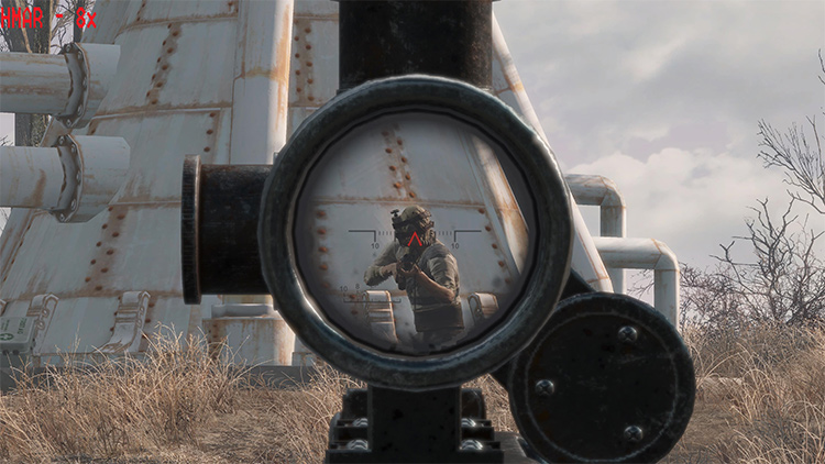 See-Through Scopes Fallout addon
