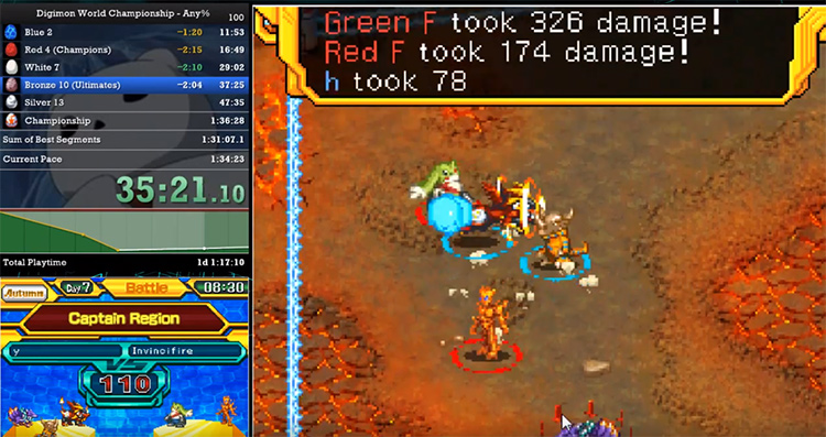 2008 Digimon World Championship game screenshot