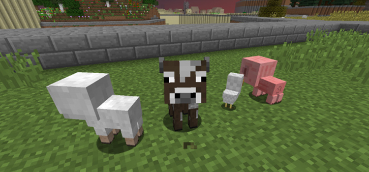 Crops Animals Minecraft mod preview