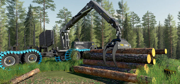 NMC Goliath Logging Machines Mod for FS19