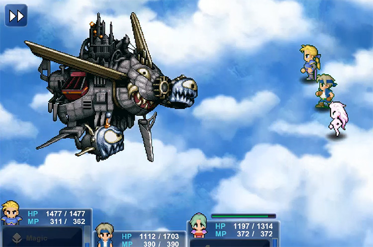 Air Force Boss in FF6
