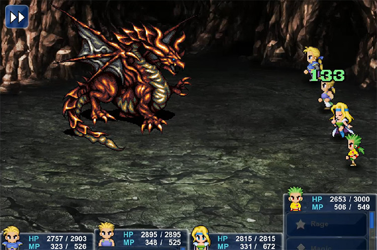 Red Dragon Screenshot in FF6