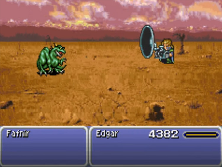 Noise Blaster in Final Fantasy VI