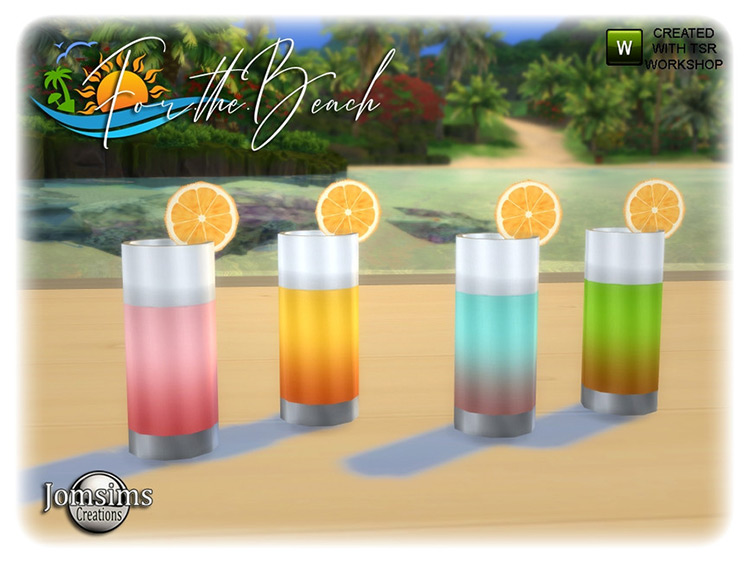 For the Beach Cocktails TS4 CC