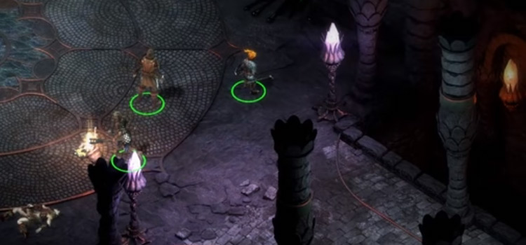 PoE1 HD Gameplay Dungeon Screenshot