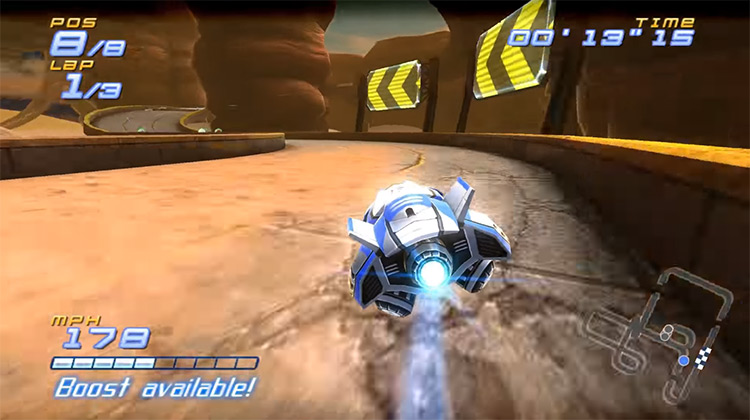 FAST Racing League Wii gameplay