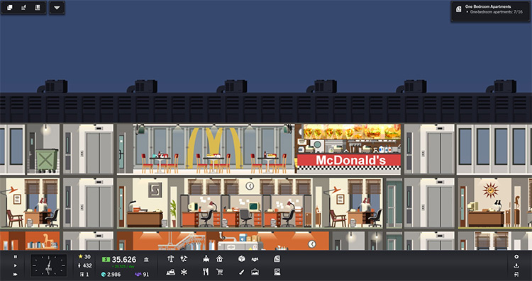 McDonald’s Restaurant Project Highrise Mod
