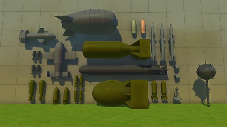 Bombs Mod for Scrap Mechanic
