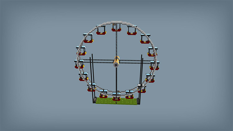 Ferris Wheel Scrap Mechanic Mod screenshot