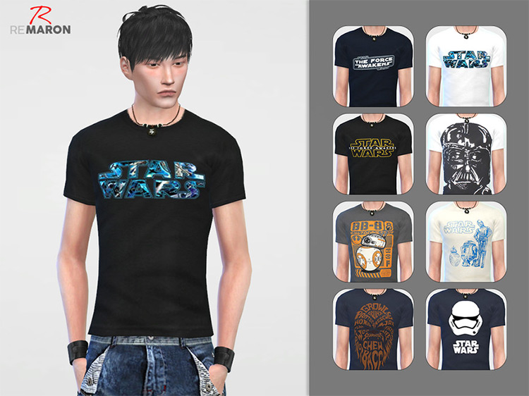 Star Wars Shirt for Men - TS4 CC