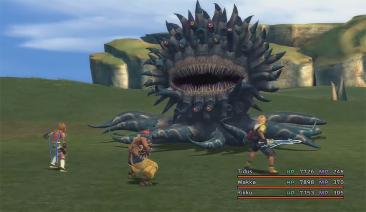 The Monster Arena - FFX HD Screenshot
