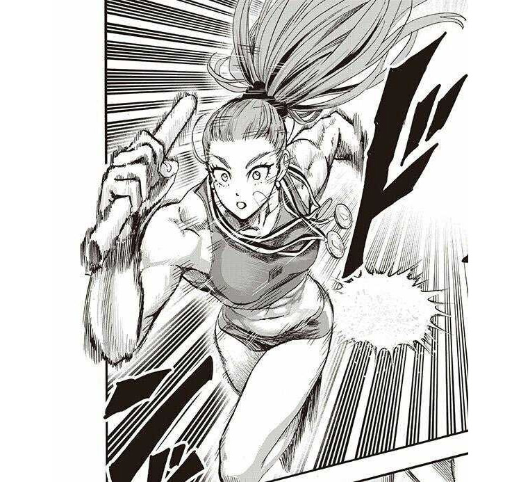 Mizuki One Punch Man anime screenshot