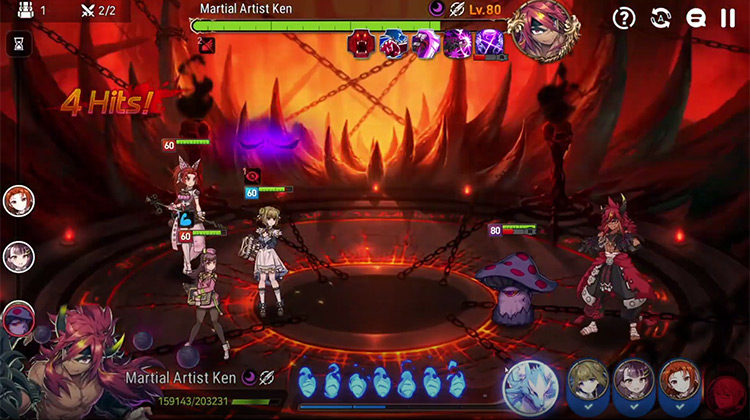 Abyss Floor 86 in Epic Seven screenshot