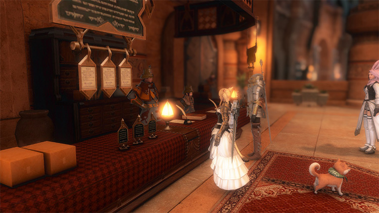 Flame Quartermaster and Personnel Office / FFXIV
