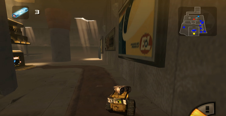 Wall-E (2008) Gameplay
