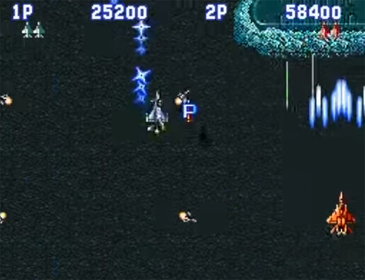 Aero Fighters SNES screenshot