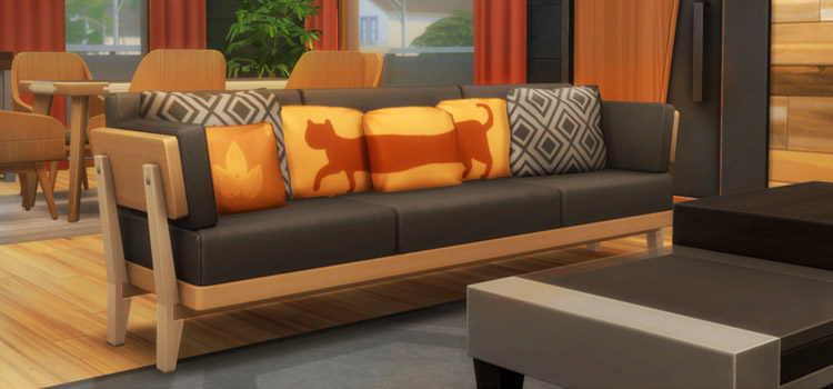 Sims 4 Custom Couch Pillows - PillowsGalore CC