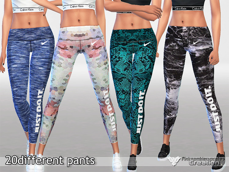Athletic Pants Collection Sims 4 CC