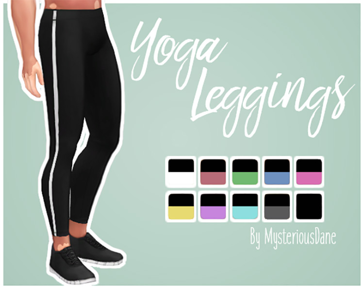 Yoga Leggings for Sims 4