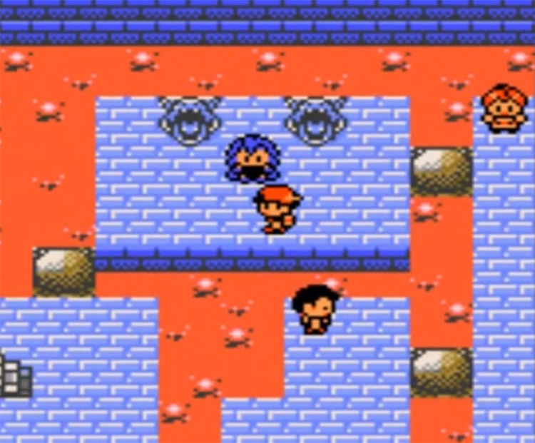 Clair Gym Leader in Pokemon Crystal