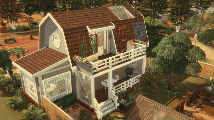 Small Home Clover for The Sims 4