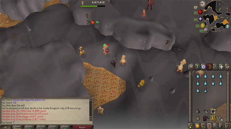 Smoke Devil Dungeon in OSRS