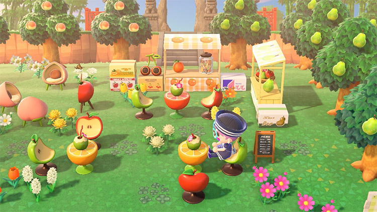 Orchard fruit cafe in New Horizons